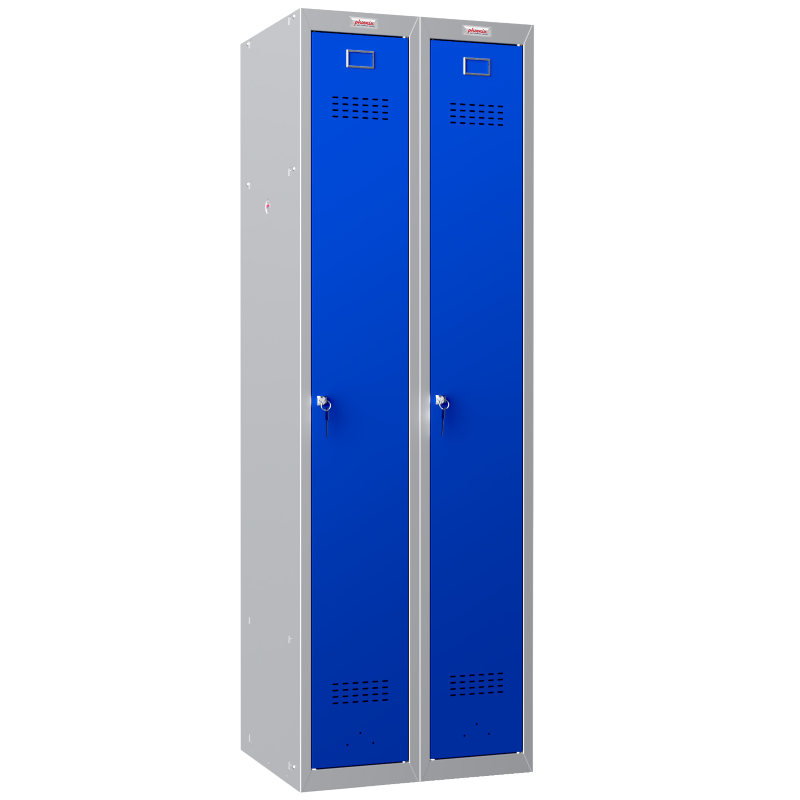 Phoenix 2 Column 2 Door Blue Personal Locker
