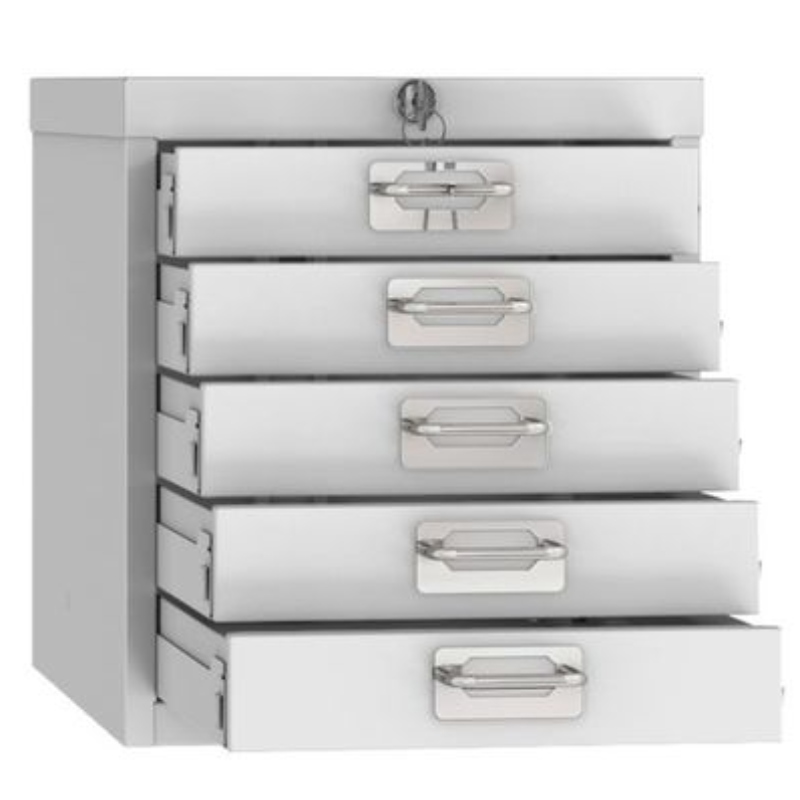 Phoenix MD0304G 5 Drawer Multidrawer Cabinet 