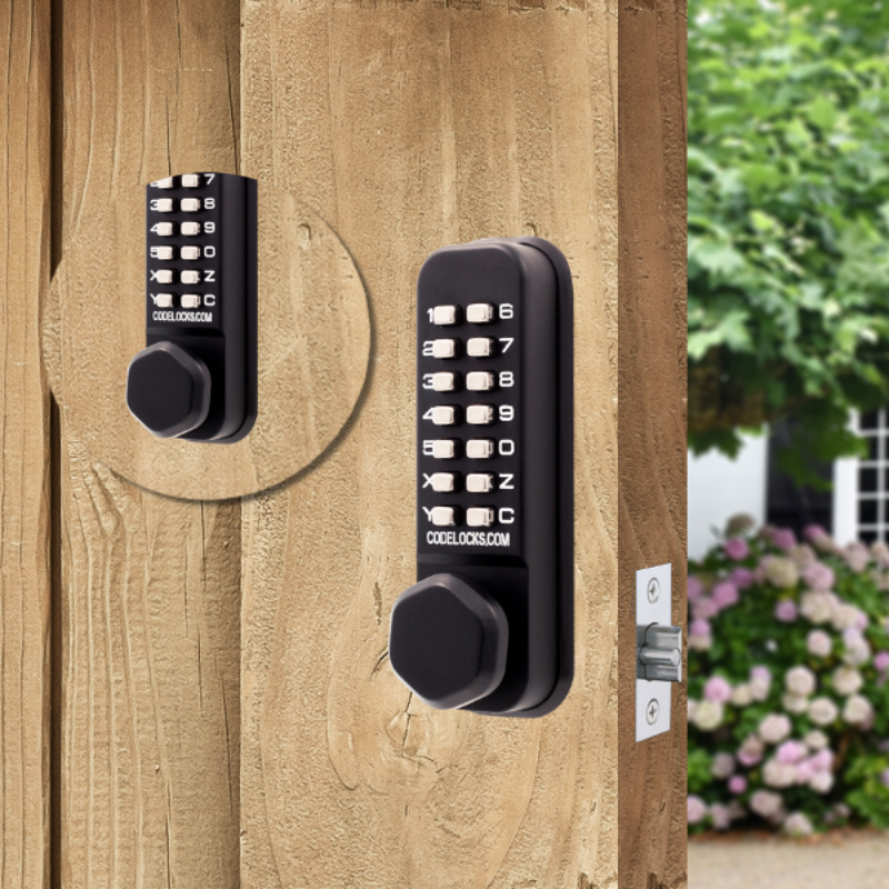 CL0290 Back To Back Marine By Codelocks Digital Lock - Fitted to Door