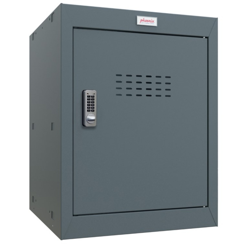 Phoenix CL0544AAE Size 2 Grey Cube Locker with Electronic Lock