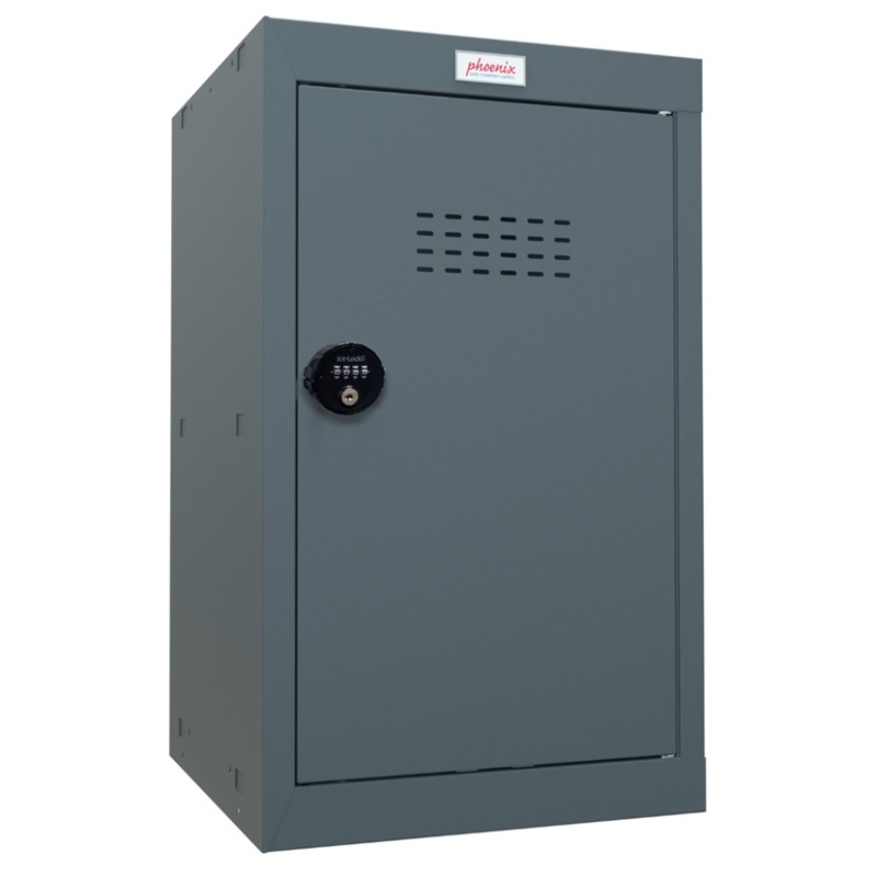 Phoenix CL0644AAC Size 3 Grey Cube Locker with Combination Lock