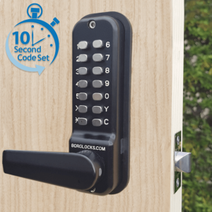 BORG LOCKS BL4441 Marine Grade Back to Back Wooden Gate Digital Lock 