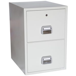 De Raat Protector 2 Drawer Fire Resistant Filing Cabinet