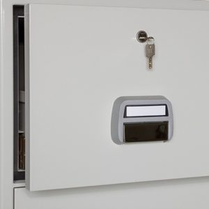 De Raat Protector 4 Drawer Fire Resistant Filing Cabinet