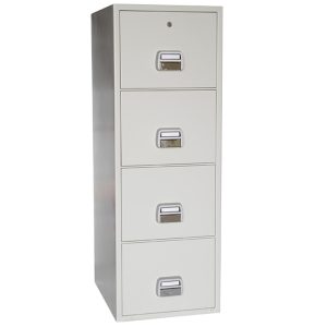 De Raat Protector 4 Drawer Fire Resistant Filing Cabinet