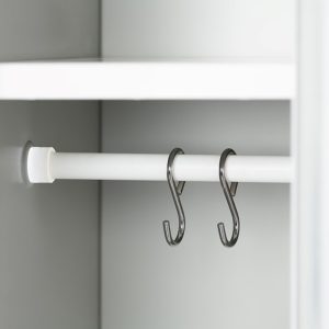 Phoenix Single Column 1 Clear Door Personal Locker.