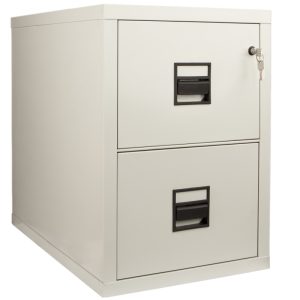 De Raat FireKing Professional 2 hour Fire Resistant Filing Cabinet-2 Drawer
