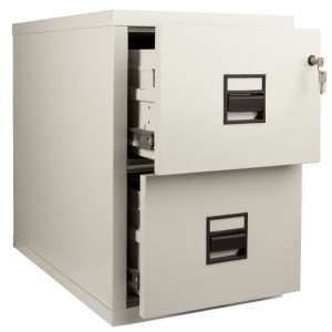 De Raat FireKing Professional 2 hour Fire Resistant Filing Cabinet-2 Drawer