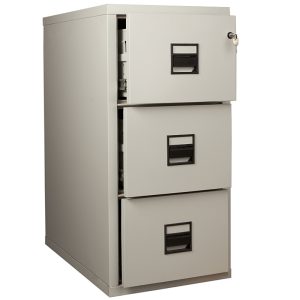 De Raat FireKing Professional 2 hour Fire Resistant Filing Cabinet-3 Drawer