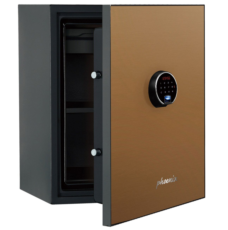 Phoenix Spectrum Plus LS6012FG Size 2 Luxury Fire Safe with Gold Door Panel and Electronic Lock