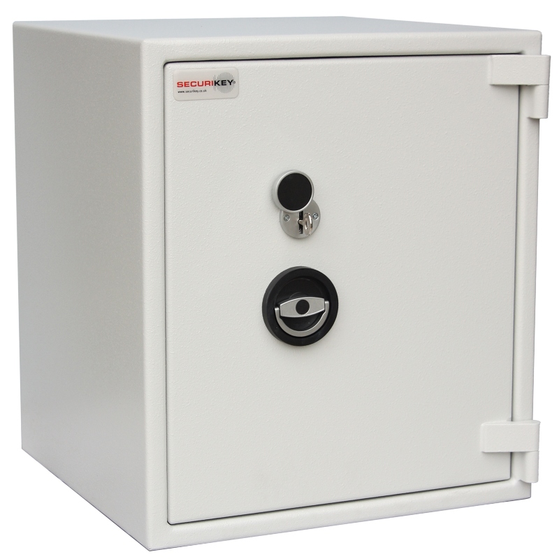 SECURIKEY Euro Grade 0 085K Freestanding Safe with Key Lock