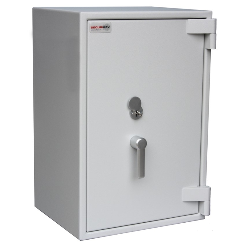 SECURIKEY  Euro Grade 0 095K Freestanding Safe with Key Lock