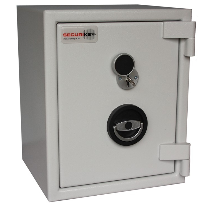 SECURIKEY Euro Grade 1 015N Freestanding Safe with Key Lock