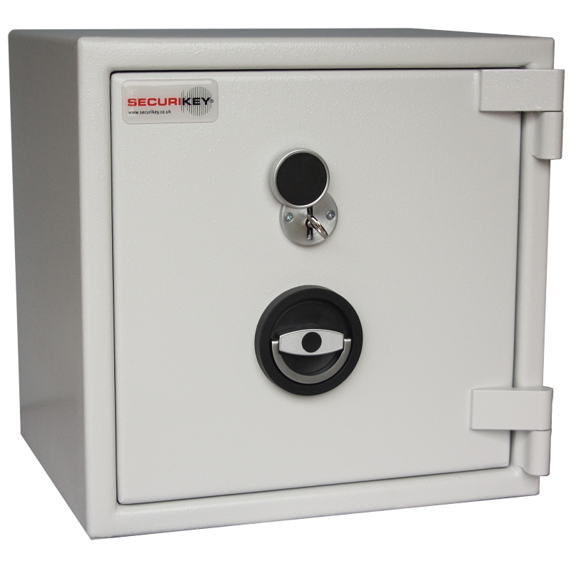 SECURIKEY Euro Grade 1 025N Freestanding Safe with Key Lock