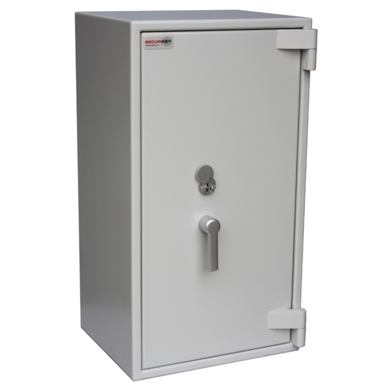 SECURIKEY Euro Grade 1 120N Freestanding Safe with Key Lock