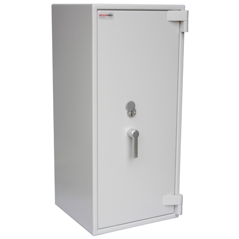 SECURIKEY Euro Grade 1 180N Freestanding Safe with Key Lock