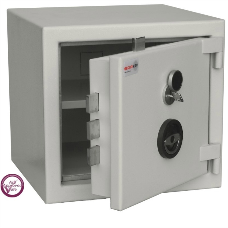 SECURIKEY Euro Grade 2 040N Freestanding Safe with Key Lock
