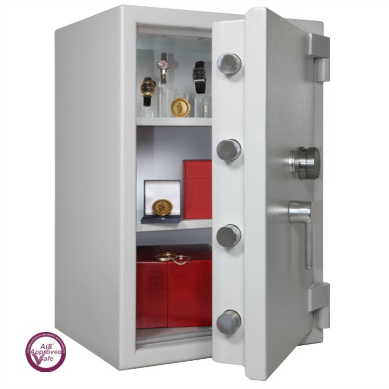 SECURIKEY Euro Grade 4 095N Freestanding Safe Dual Locking